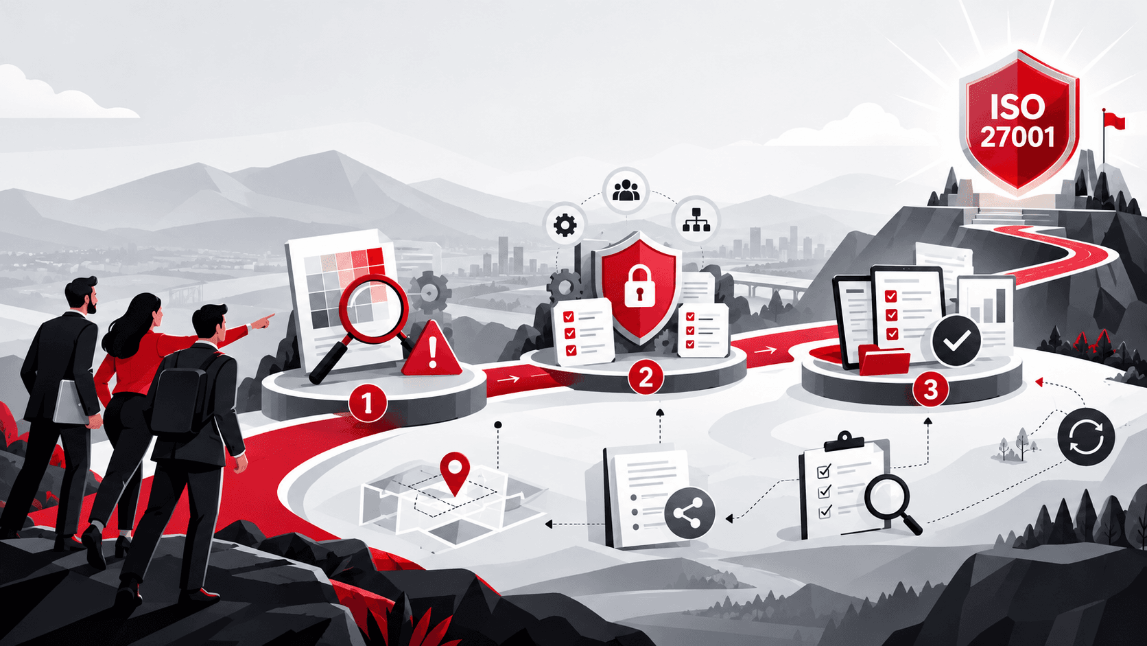 Preparación de una empresa para una auditoría ISO 27001